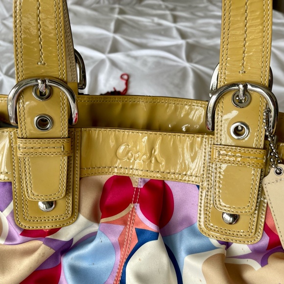 Coach Soho Scarf Print Handbag - Picture 10 of 13